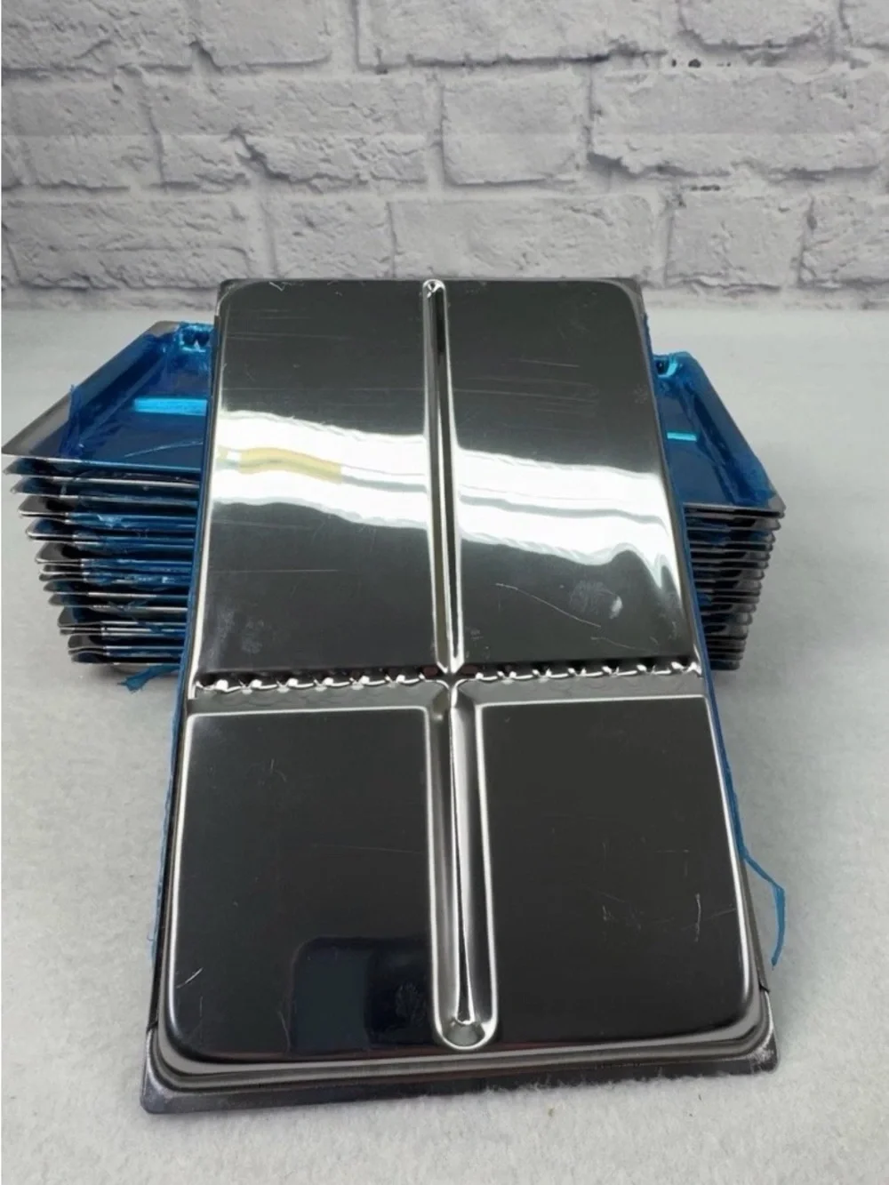 Lot 20 Medical Grade Stainless Steel Dental Tattoo Instrument Trays